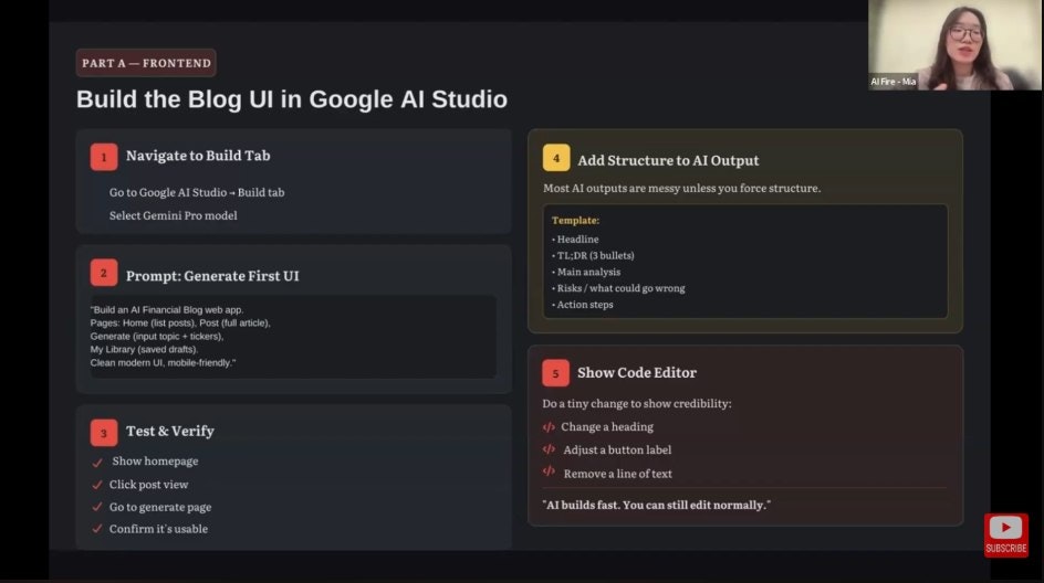AI Fire Weekly Webinar gallery image