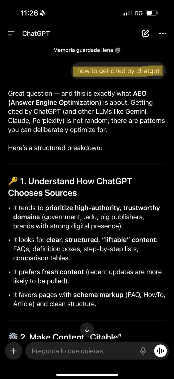 LLMReach - Screenshot 2 showing product features and functionality