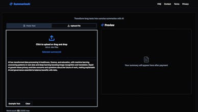 Summarize AI gallery image