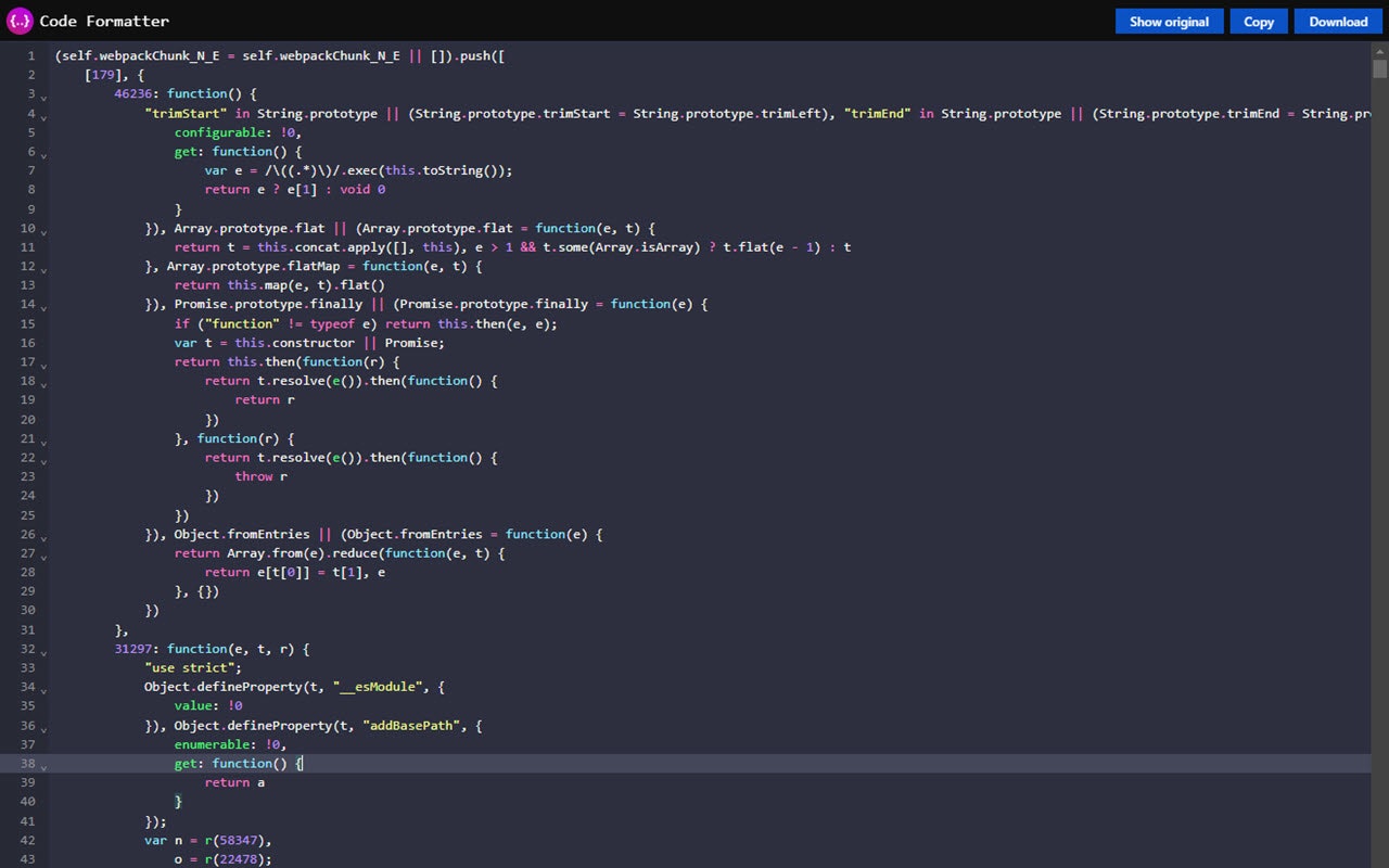 コードフォーマッタ-JSON、CSS＆JavaScript media 4