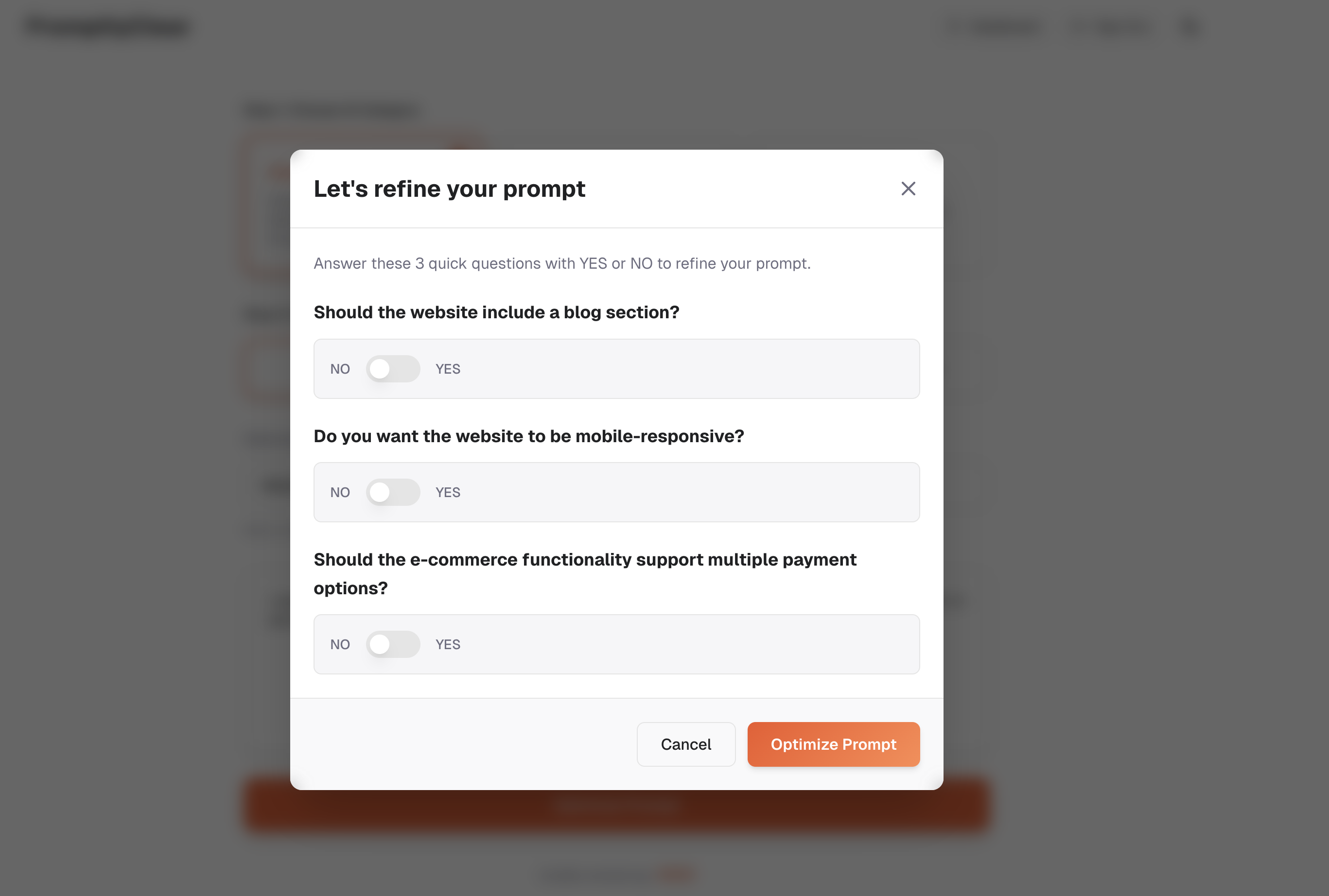 PromptlyClear gallery image