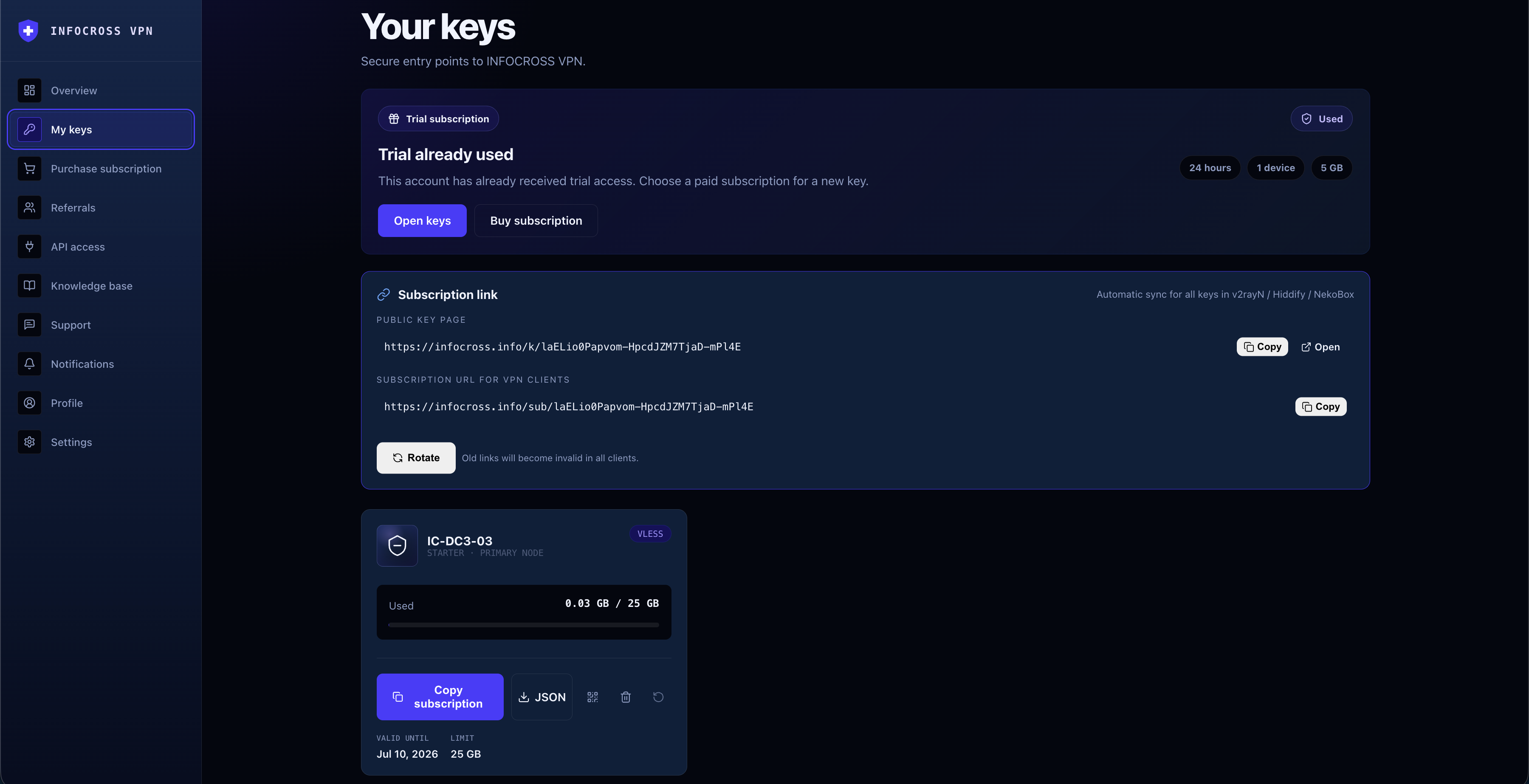 INFOCROSS VPN gallery image