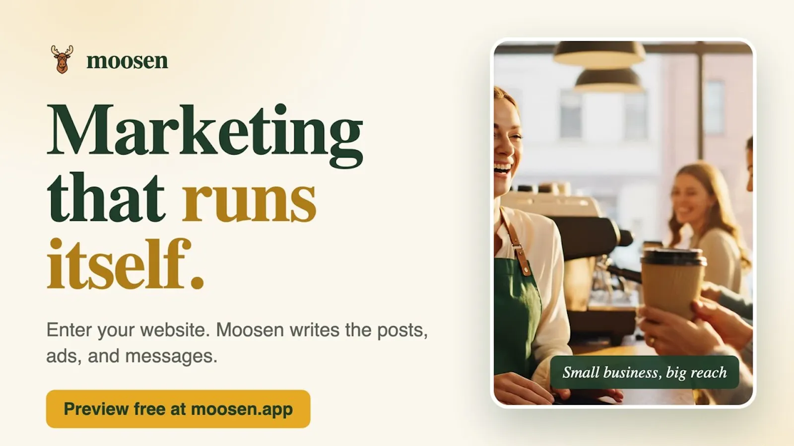 Moosen screenshot 1 (video preview)