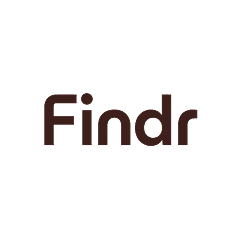 Findr - Product Hunt launch logo and brand identity