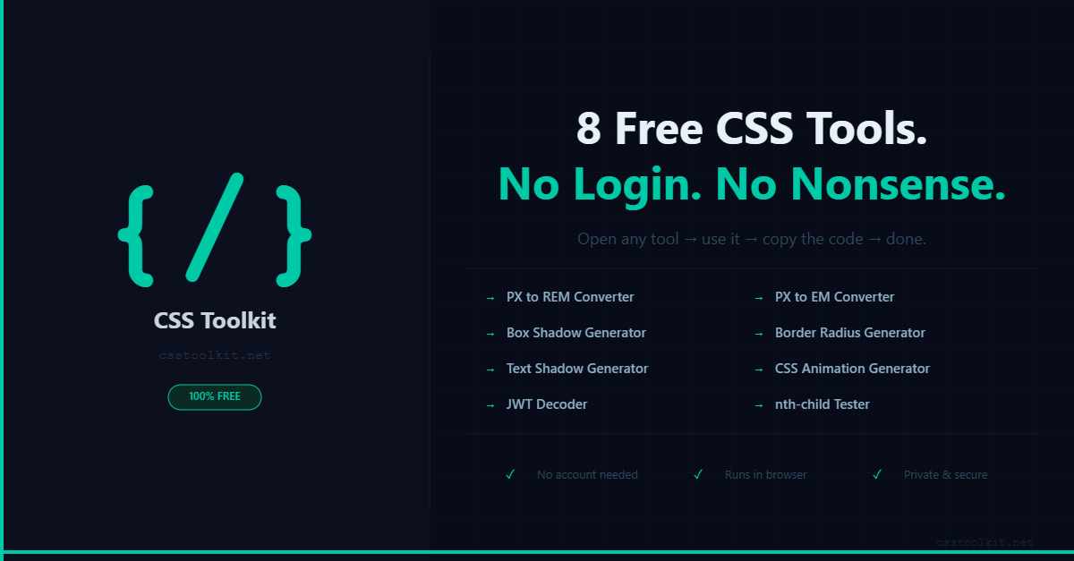 CSS Toolkit gallery image