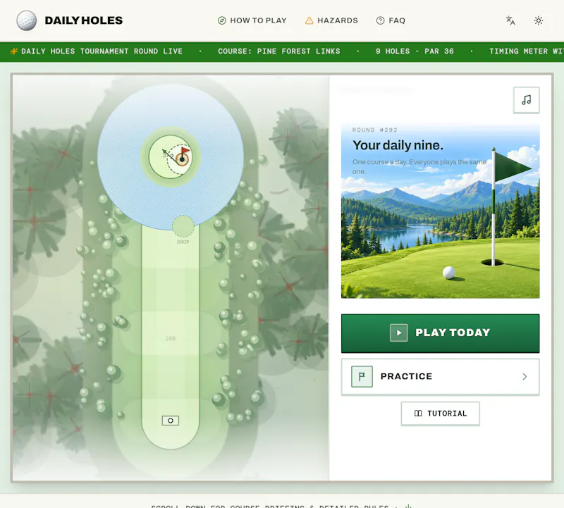 Daily Holes screenshot 3