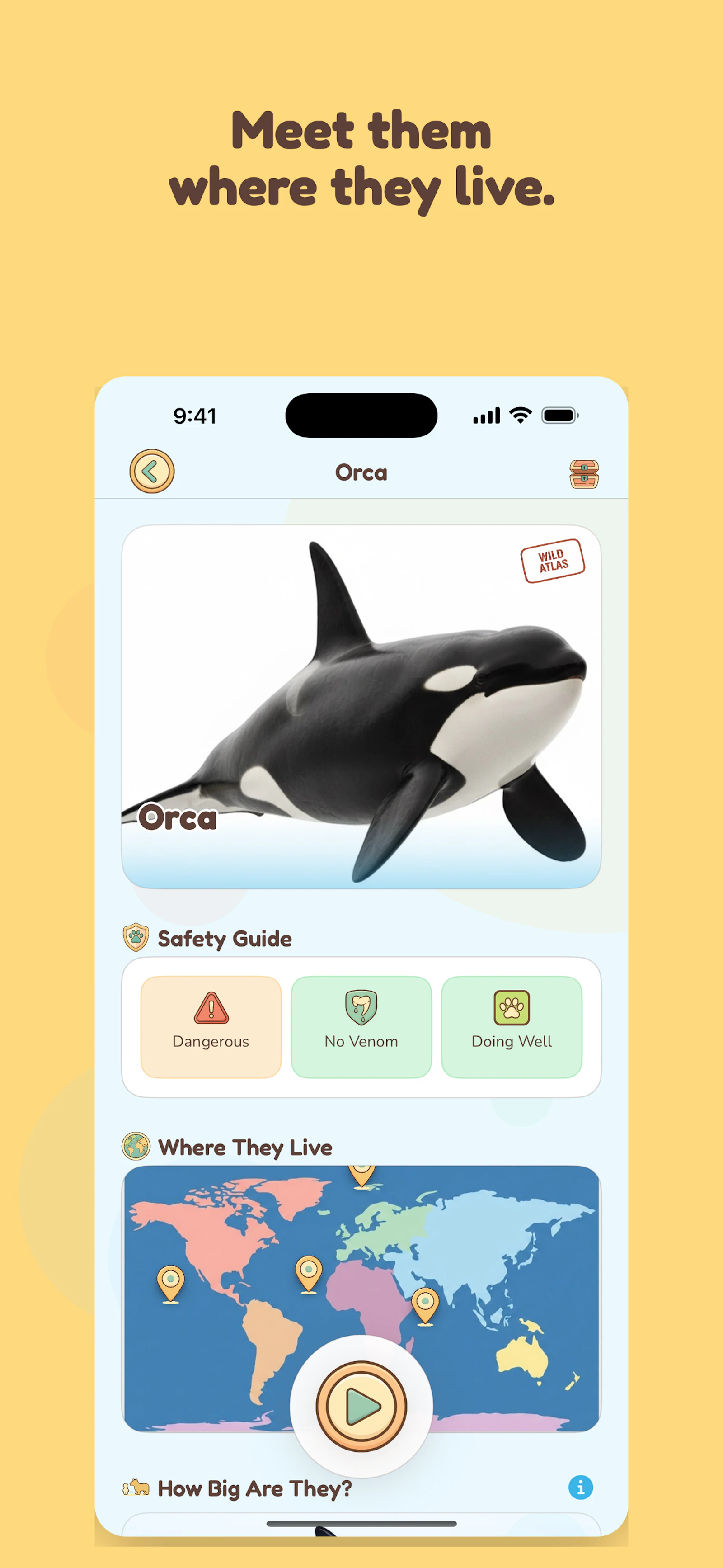 Wild Atlas: Animals for Kids screenshot 3