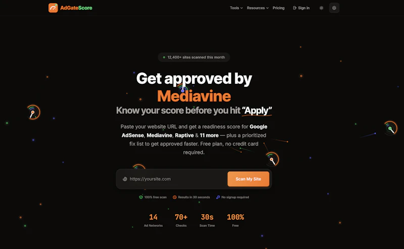 AdGateScore screenshot 1