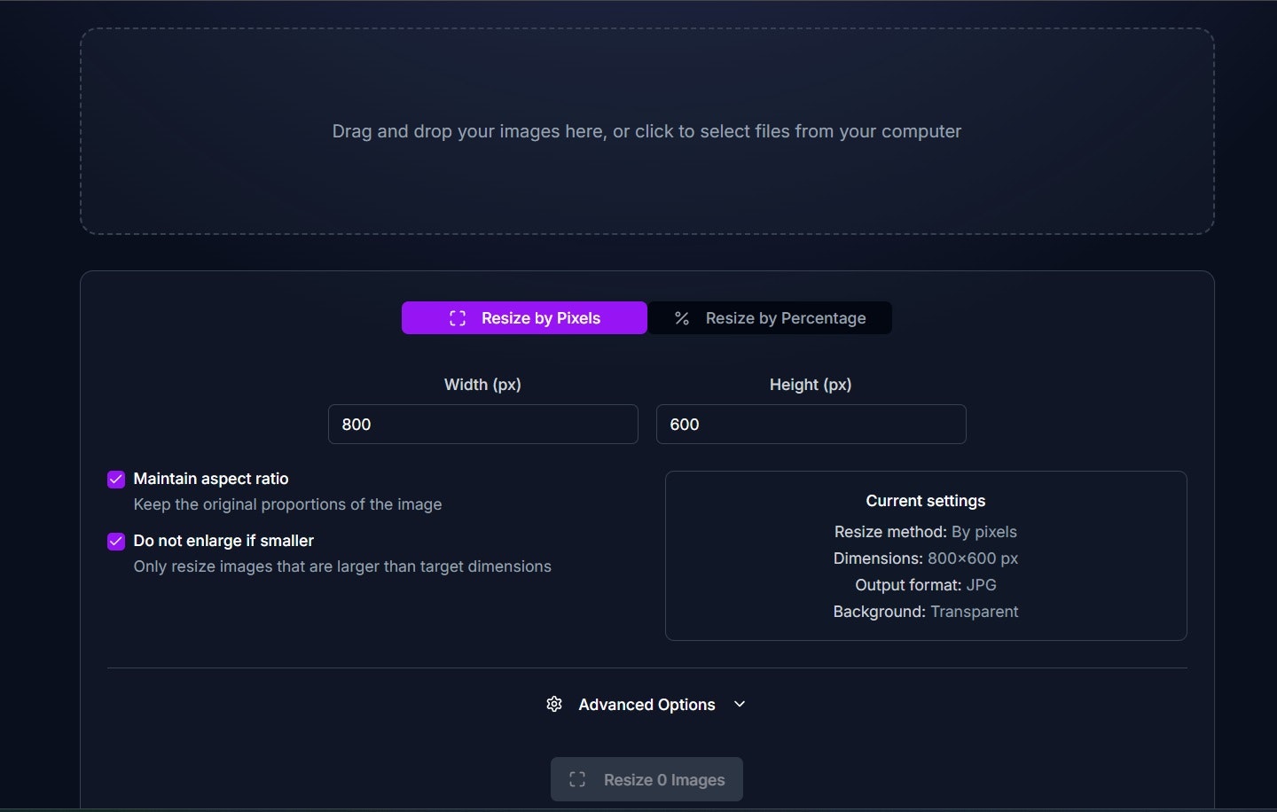 Imagitool - 免费的在线图像工具以压缩，调整和转换媒体2