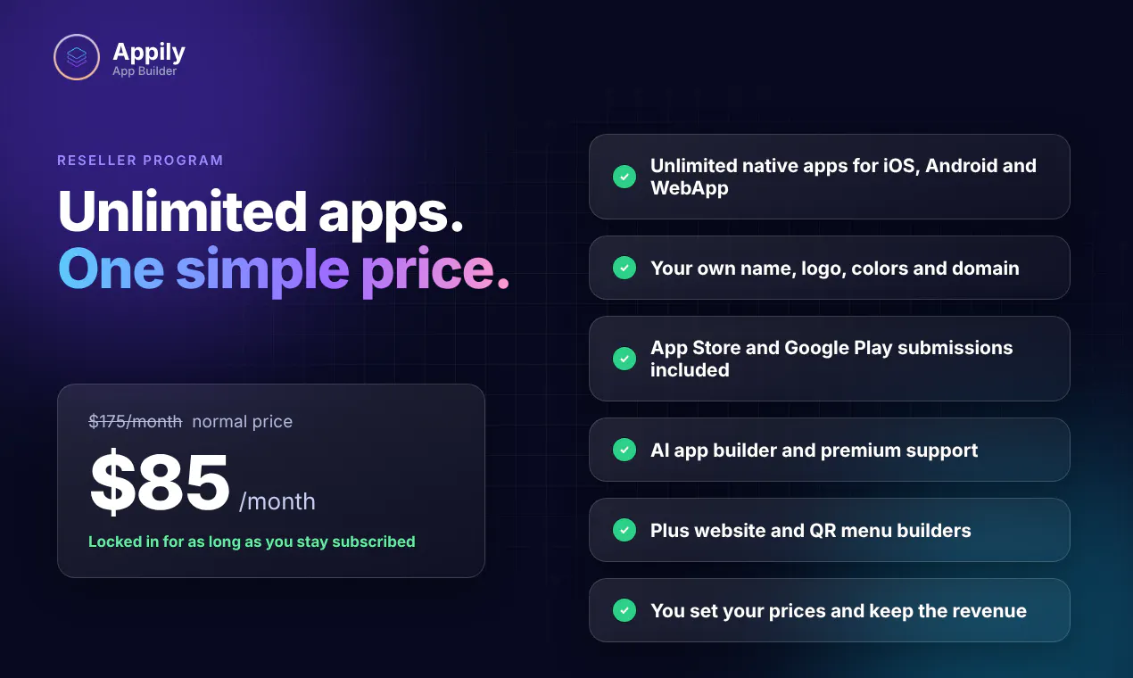 Appily App Builder gallery image