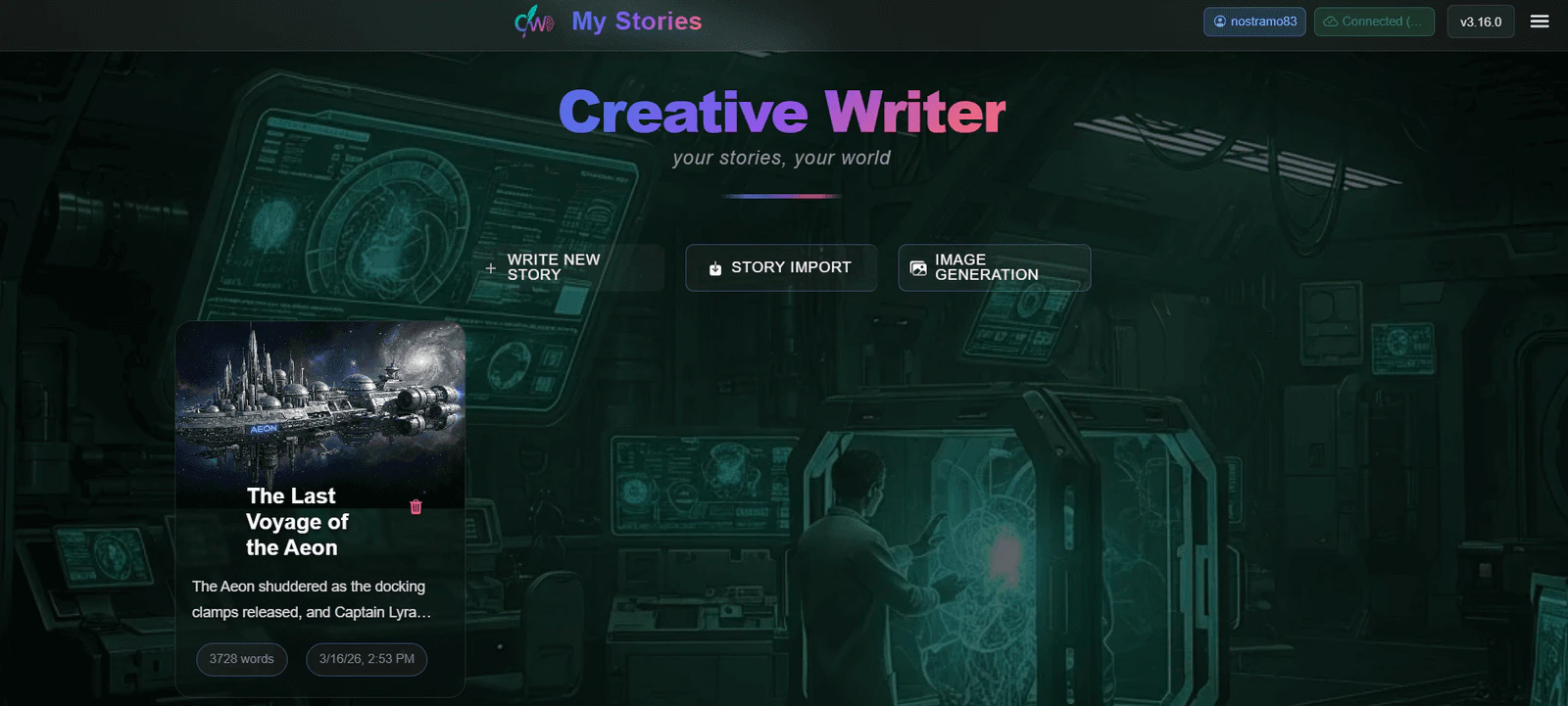 CreativeWriter screenshot 2
