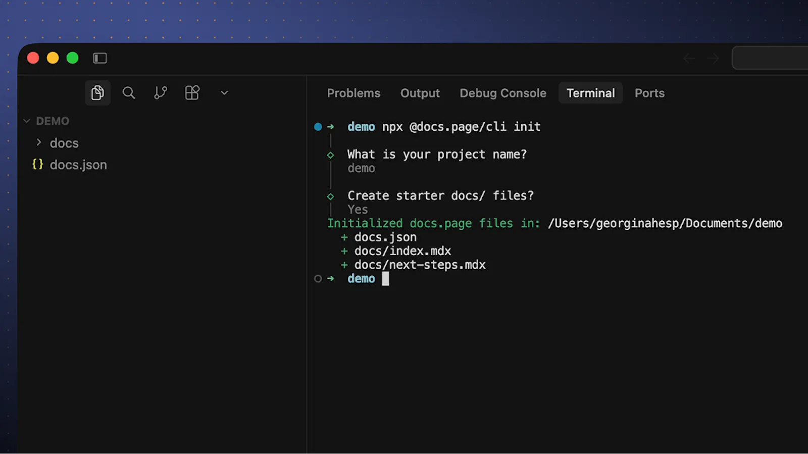 docs.page 2.0  screenshot 2