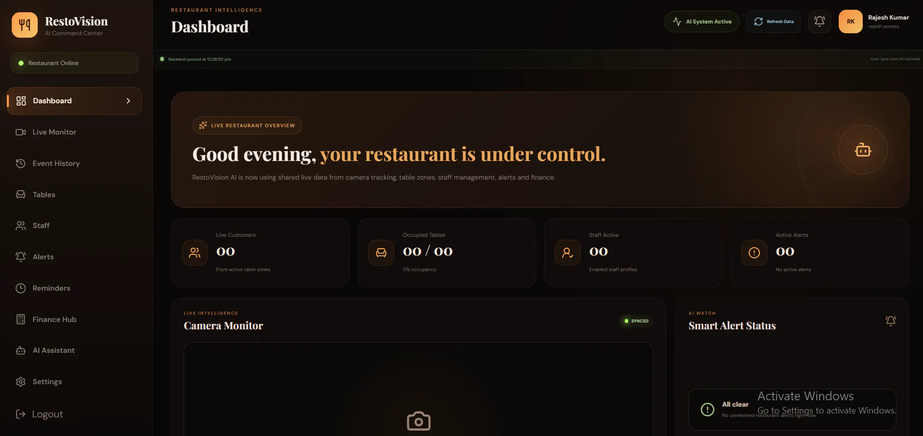 RestoVision AI gallery image