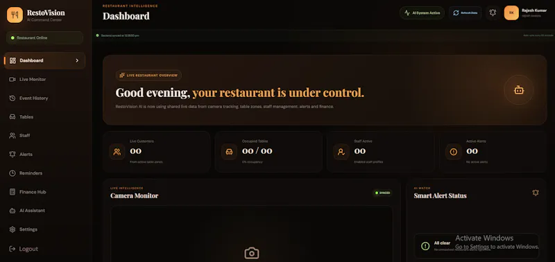 RestoVision AI screenshot 2