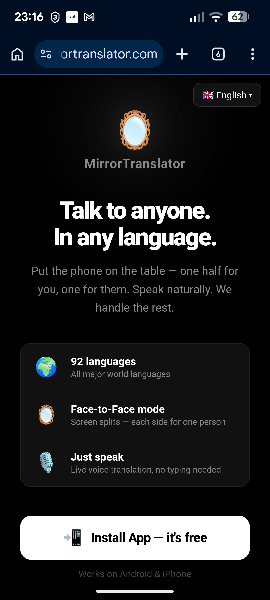MirrorTranslator gallery image