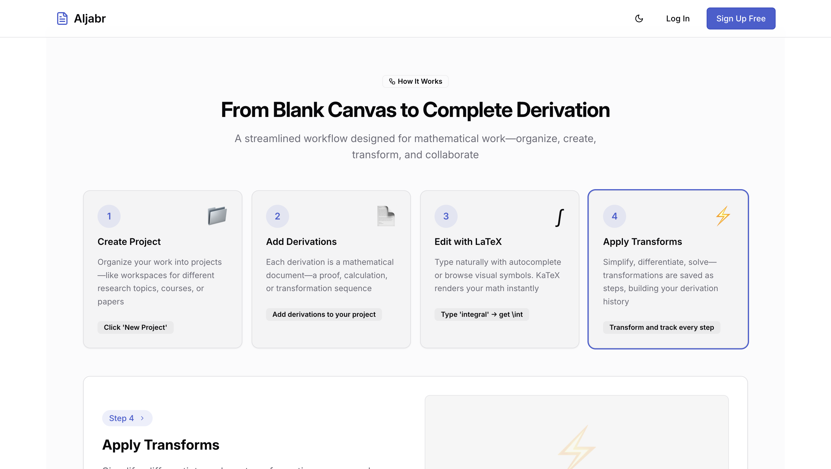 Aljabr | The Math IDE gallery image