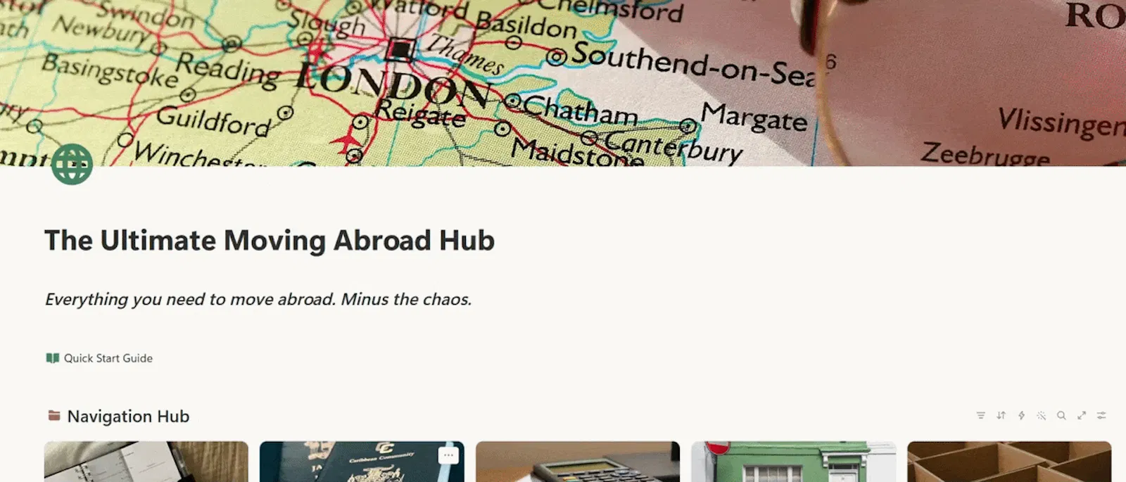 The Ultimate Moving Abroad Hub screenshot 2