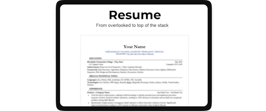 Ivy League Level Resume Template & Guide gallery image