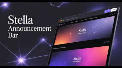 Stella Announcement Bar gallery image
