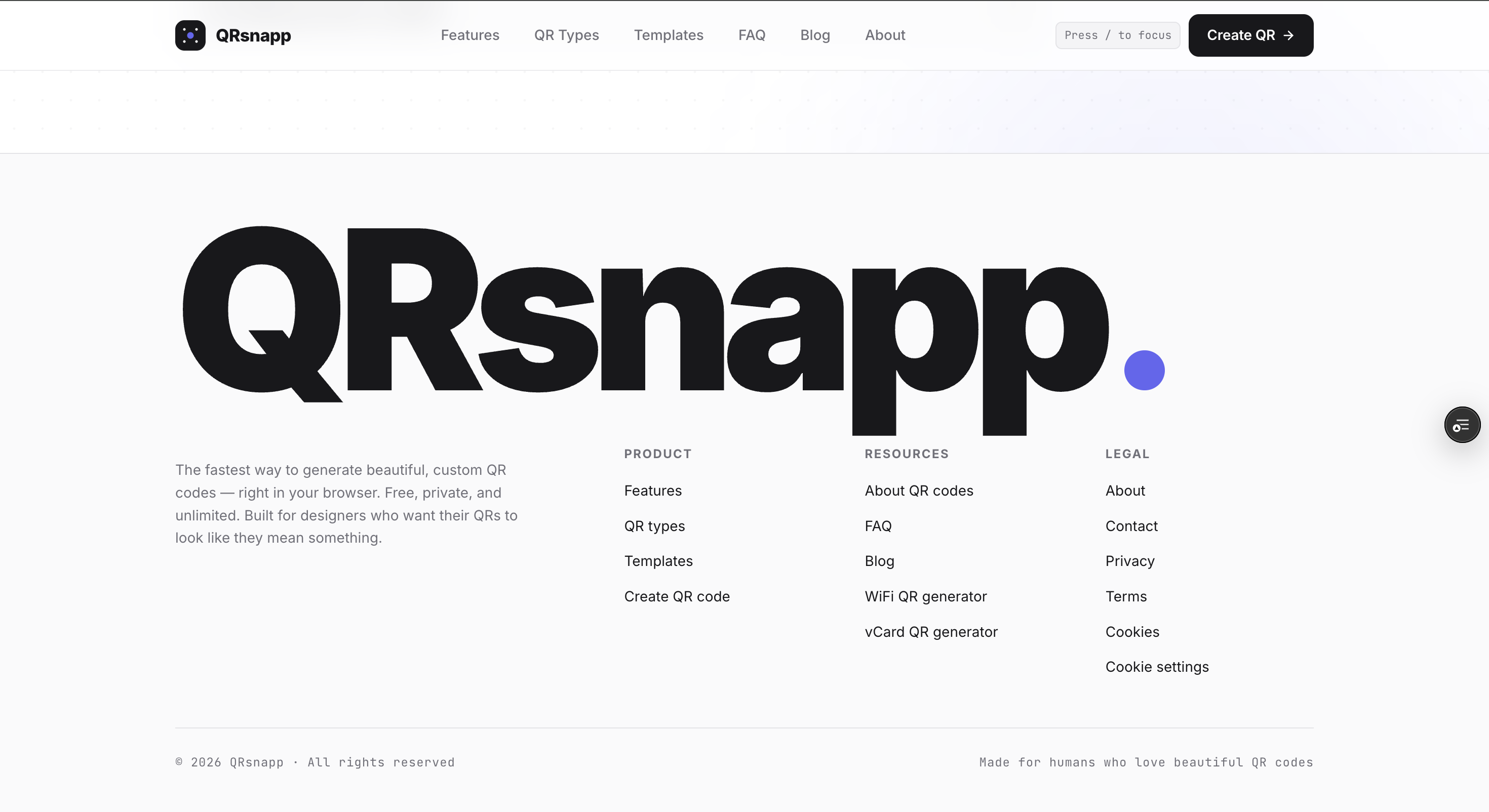 QRsnapp gallery image