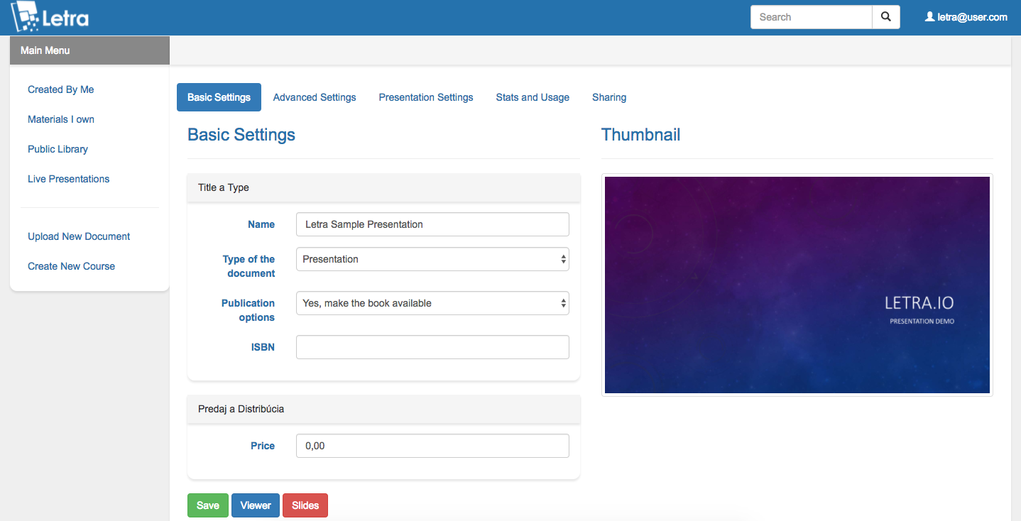 Letra.io gallery image