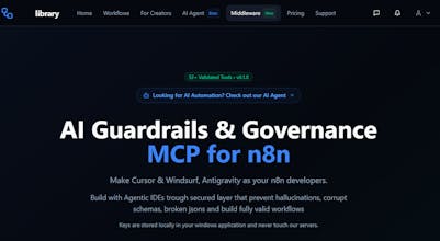 N8N MCP workflow builder for Agentic IDE gallery image