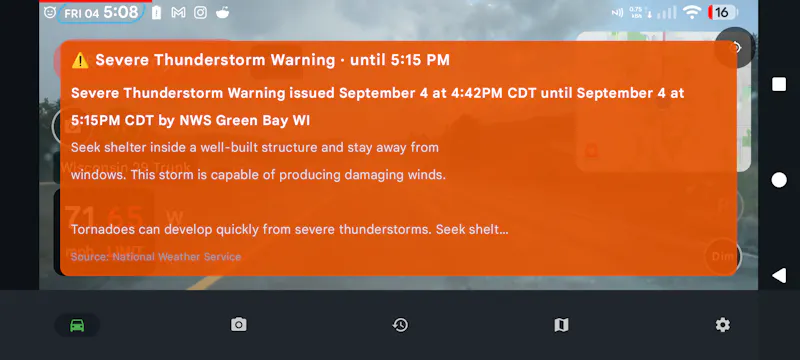 DriveSight dash cam app screenshot 7