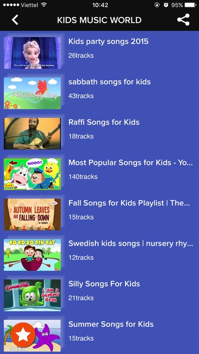 Kids Songs gallery image