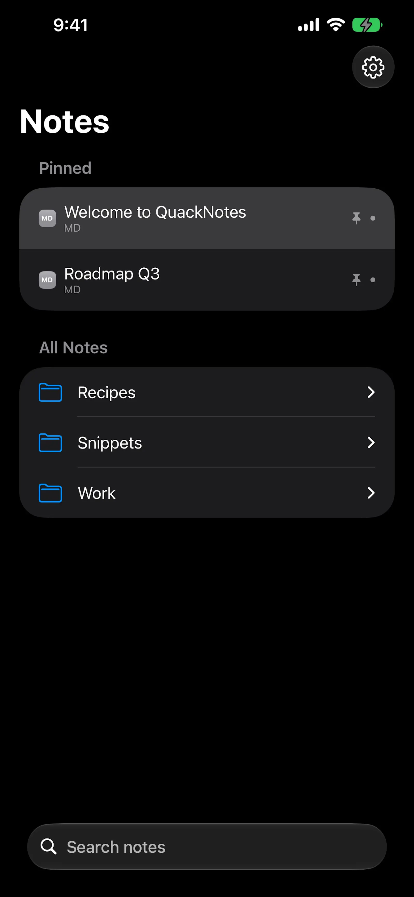 QuackNotes screenshot 8
