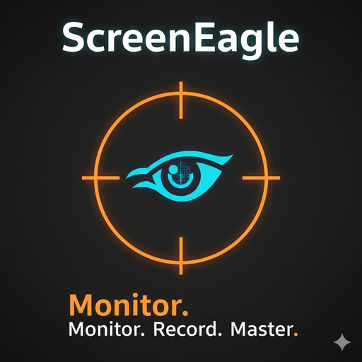 ScreenEagle - Product Hunt launch logo and brand identity