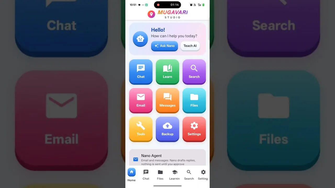 Nano AI: Offline AI Assistant gallery image