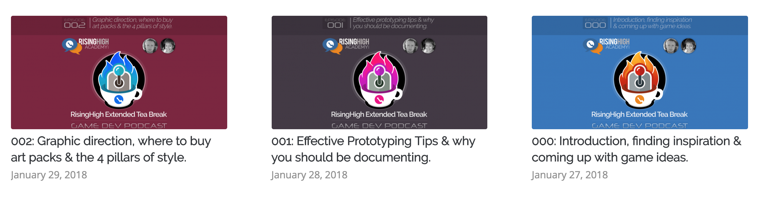RisingHigh Extended Tea Break Podcast gallery image