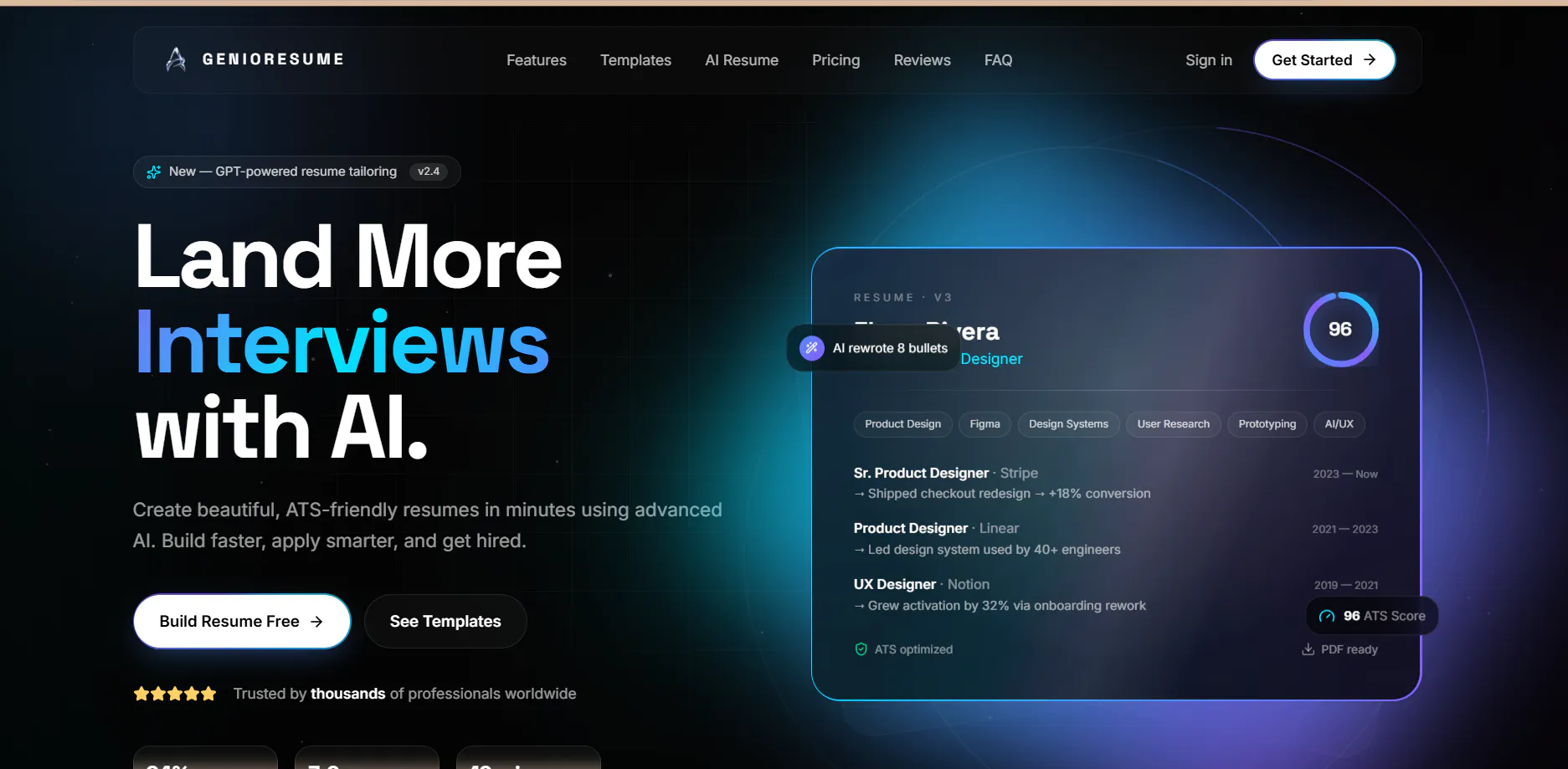 GenioResume gallery image