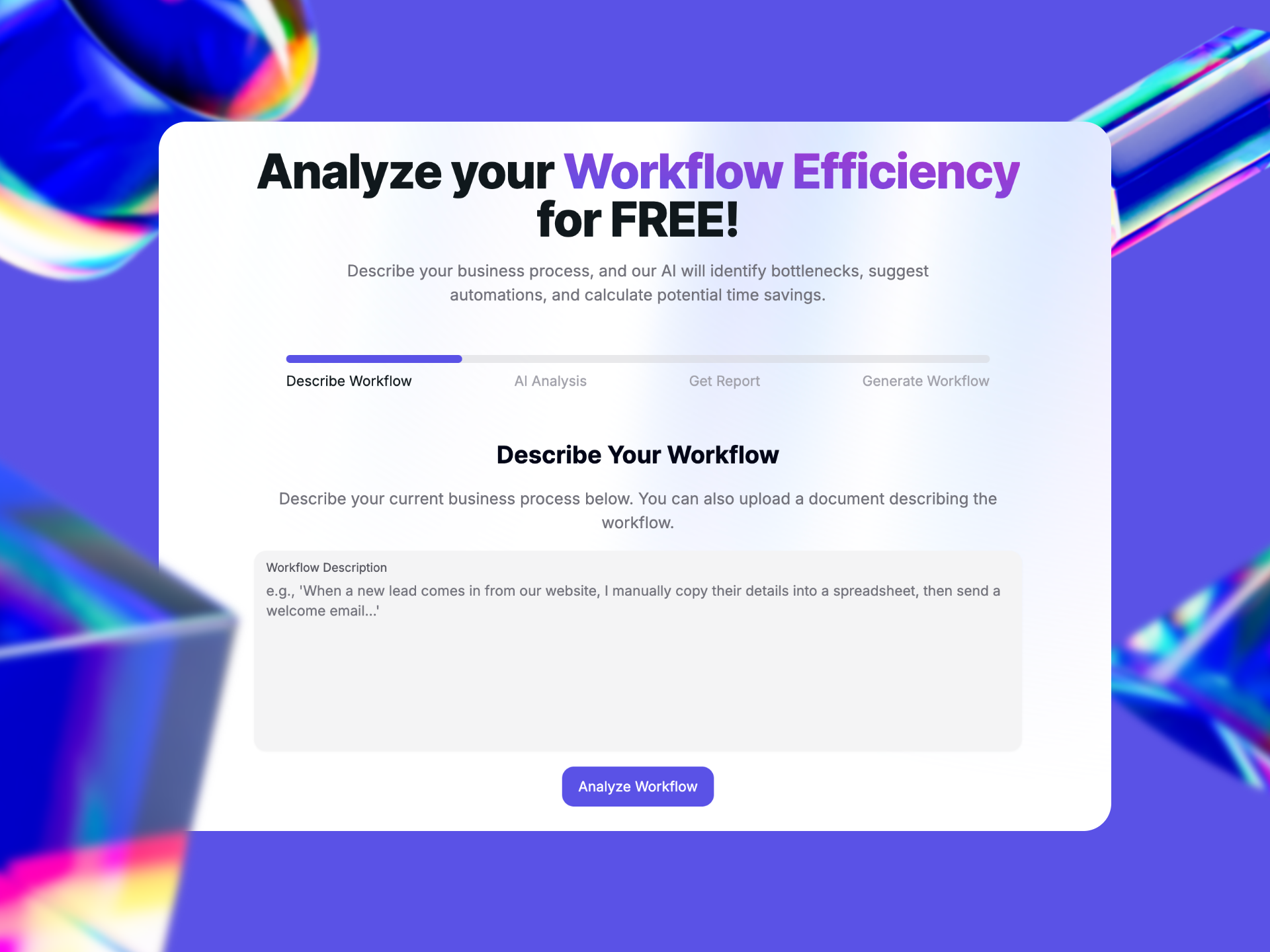 Média Analyseur d'efficacité du flux de travail - Analyseur d'efficacité du flux de travail 100% gratuit 1