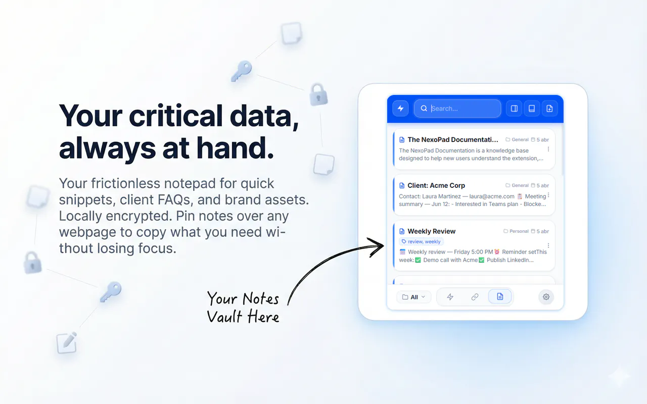 NexoPad: Text Expander, Notes & Links gallery image