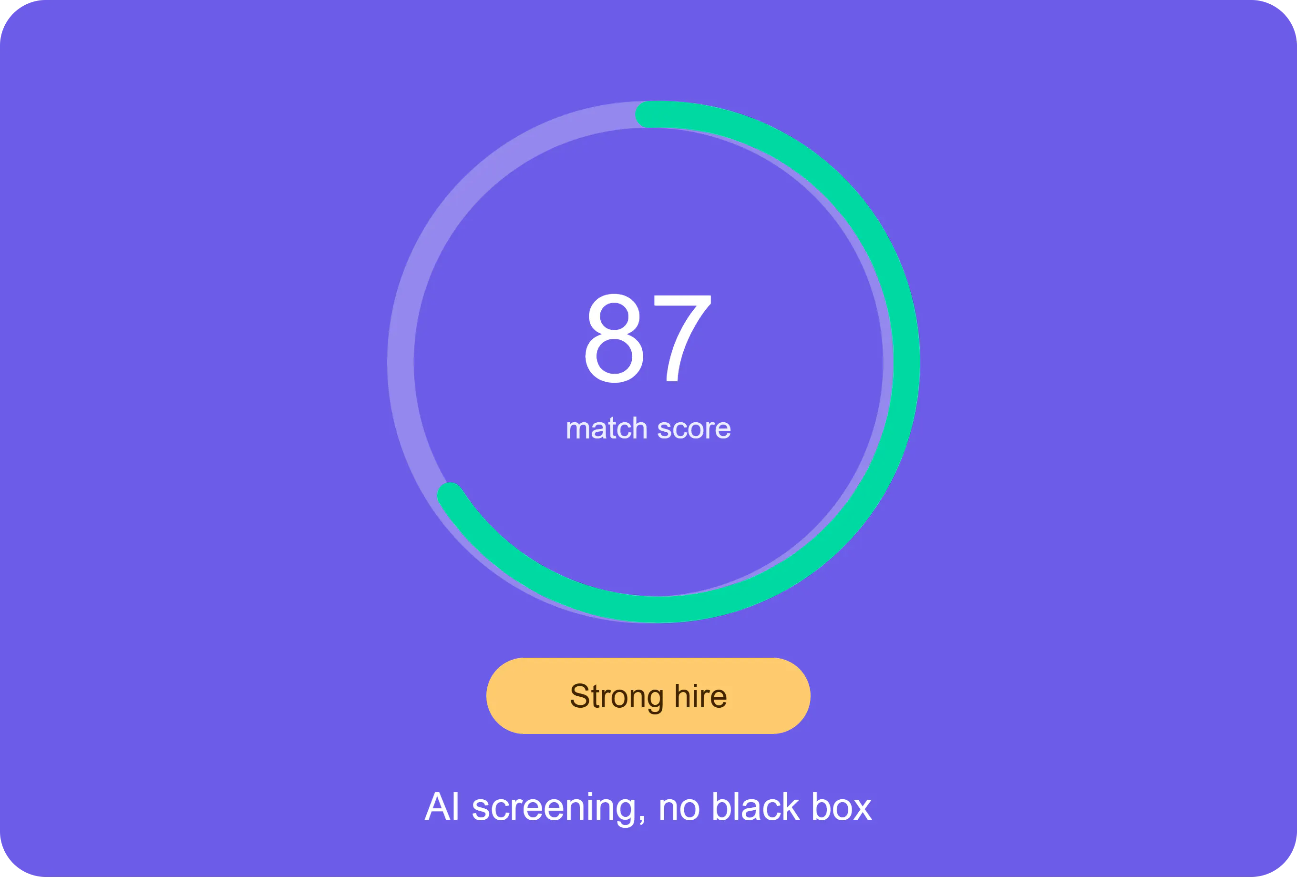 ResumeRadar  — Your AI Hiring Bestie gallery image