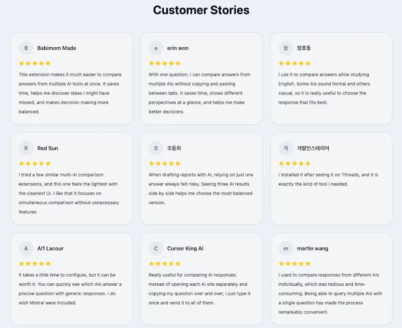 PromptLatte - Compare 10+ AI Answers screenshot 6