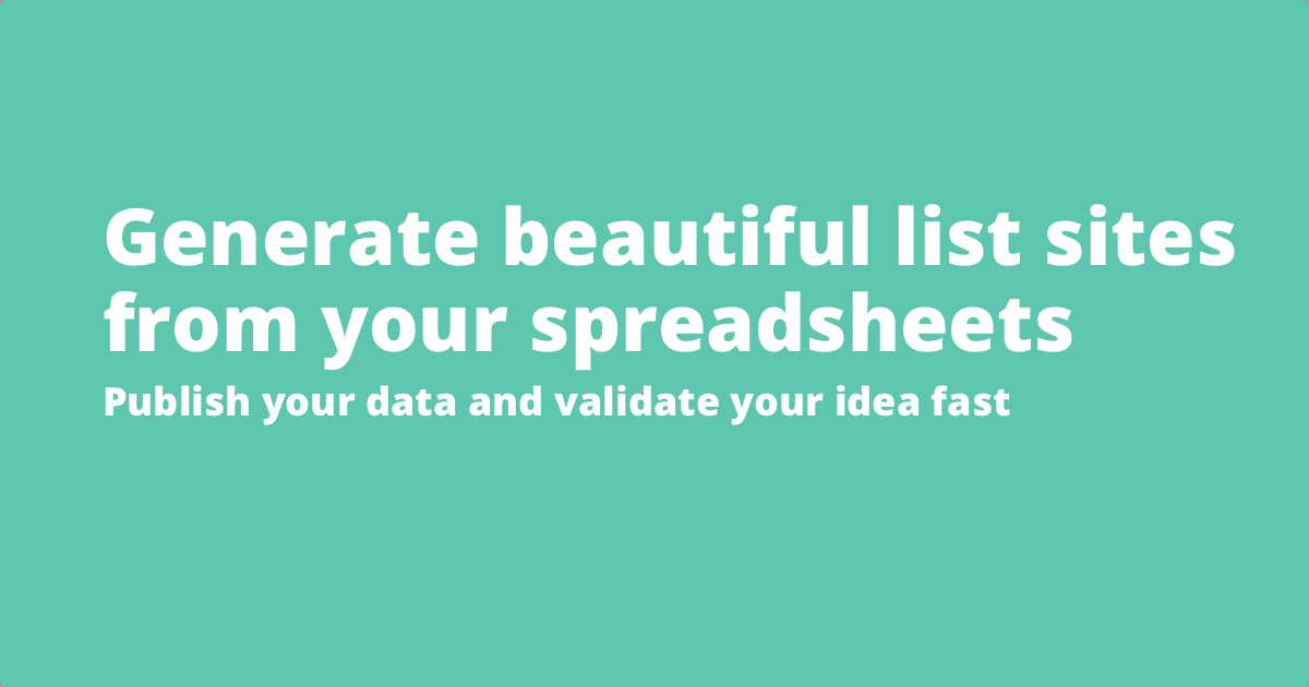 Spreadsheet 2 Site gallery image