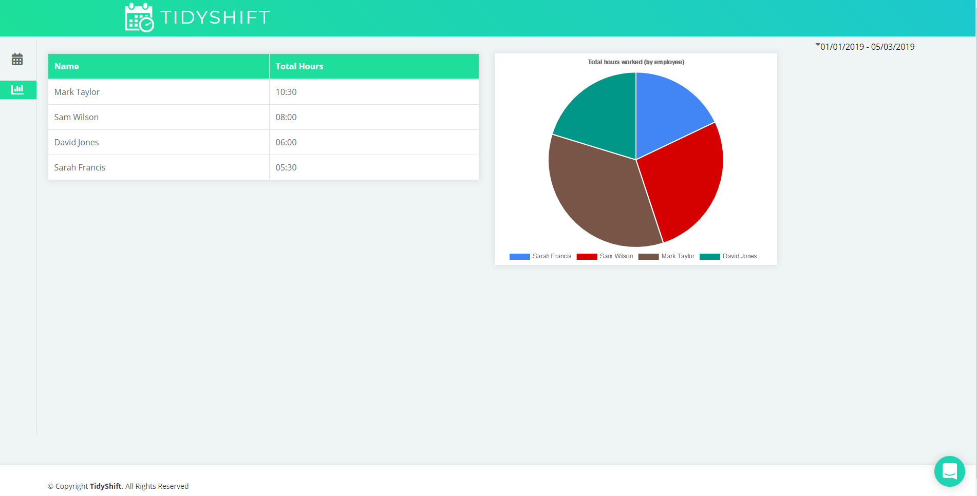 TidyShift gallery image