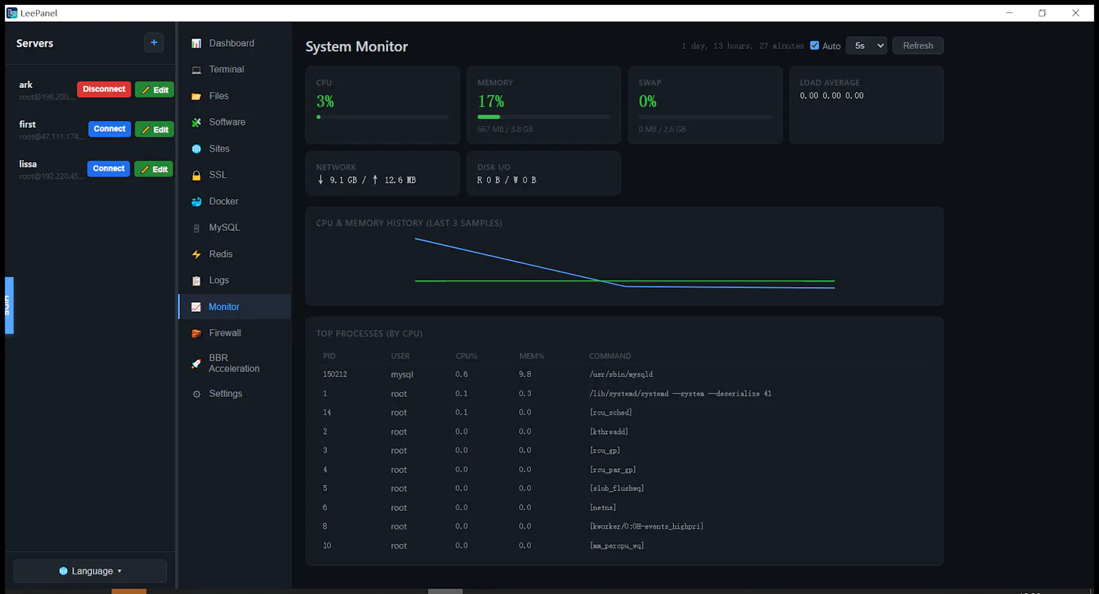 LeePanel screenshot 3