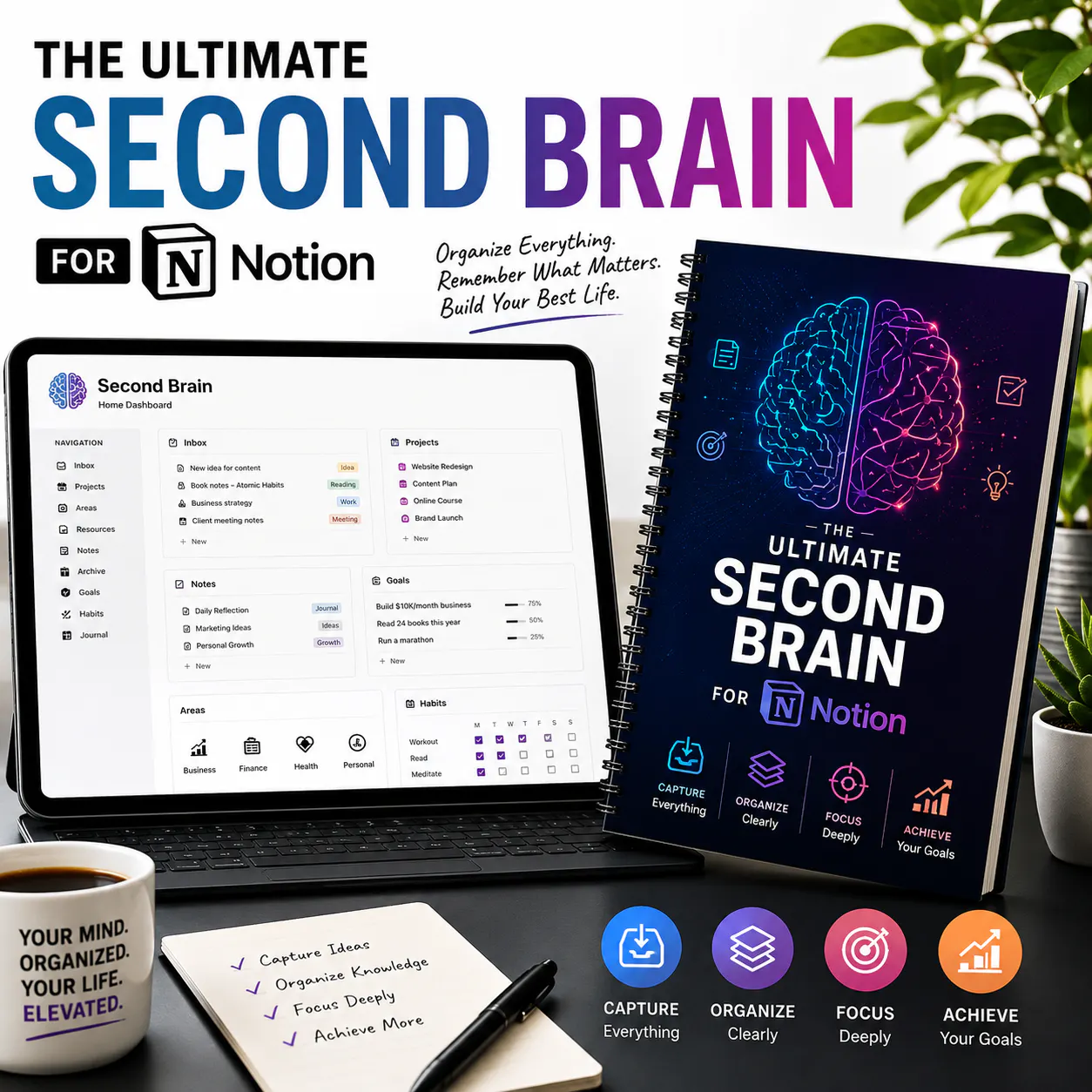 The Ultimate Second Brain for Notion gallery image
