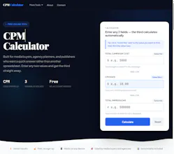 CPM Calculator gallery image