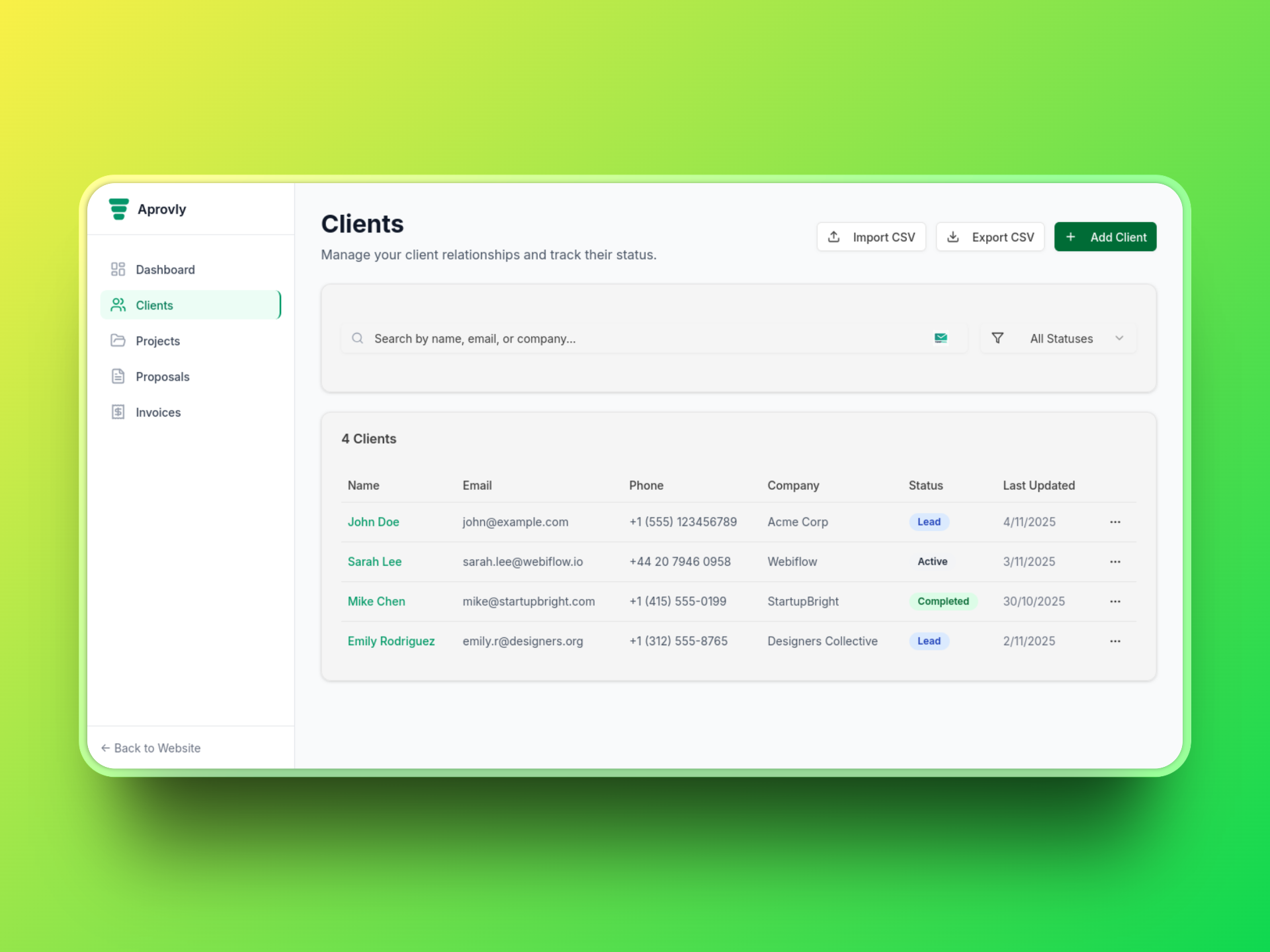 Aprovly gallery image