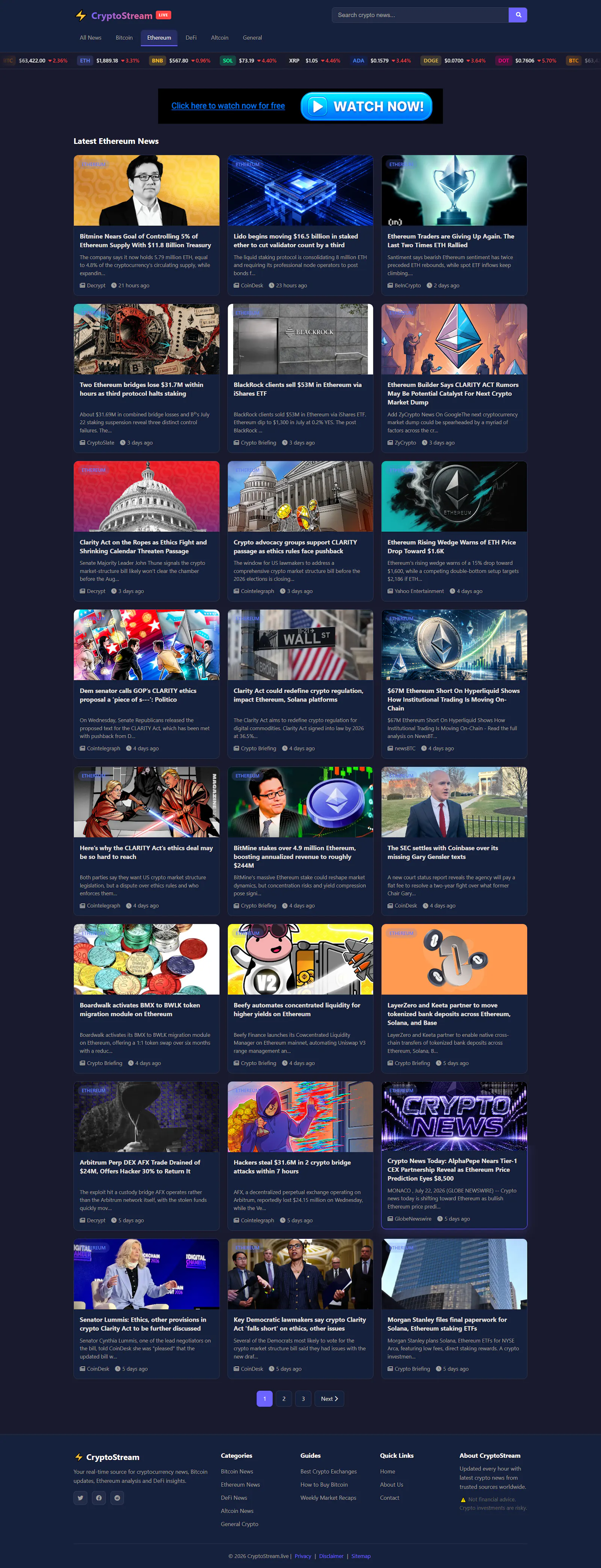 CryptoStream screenshot 2