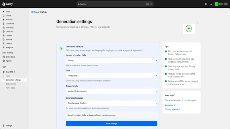SmartFAQ AI screenshot 4