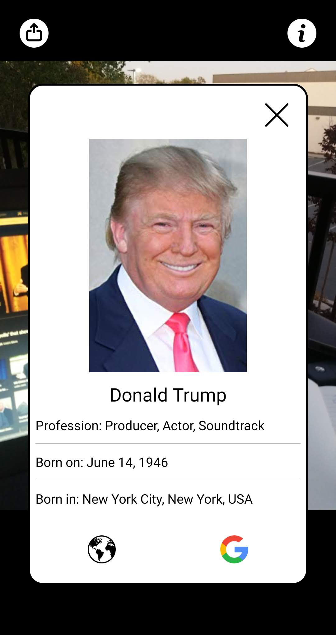 CelebrityFace gallery image