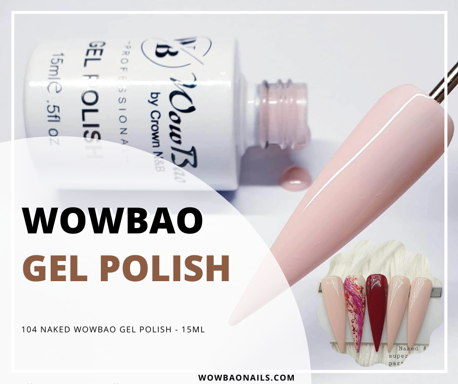 104 Naked WowBao Gel Polish - 15ml