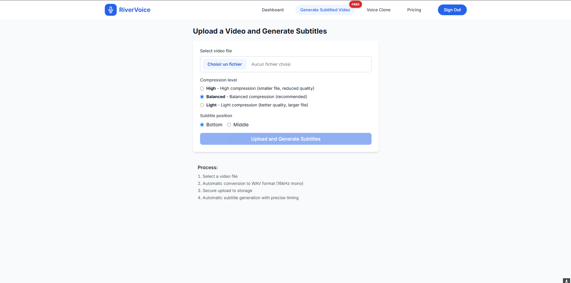 RiverVoiceAI - Free tiktok captions generator & cloning voices media 2