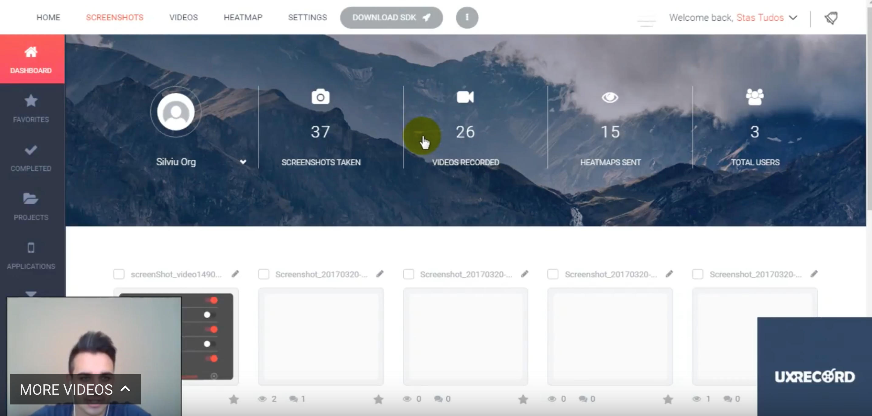 UXRecord gallery image