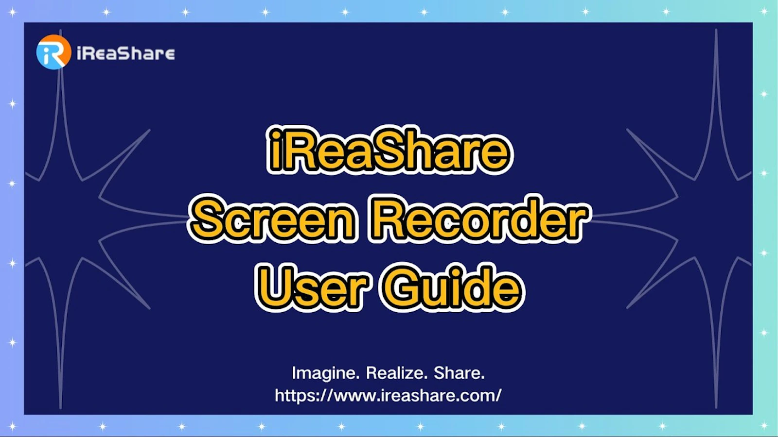 iReaShare Screen Recorder screenshot 1 (video preview)